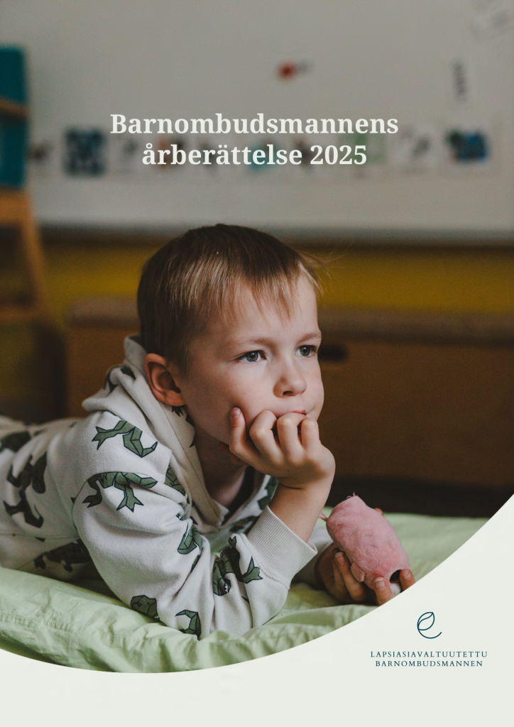 Barnombudsmannens årsberättelse 2025